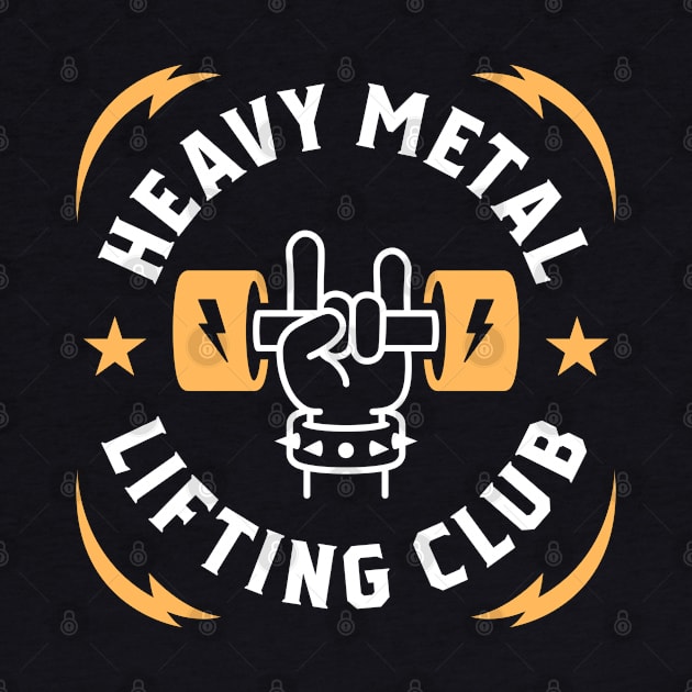 Heavy Metal Lifting Club (Yellow) by brogressproject